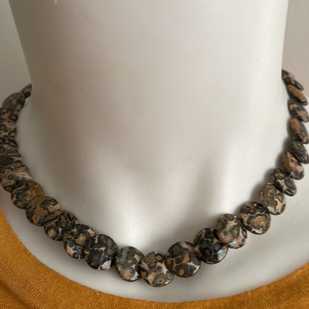 Vintage Jasper necklace